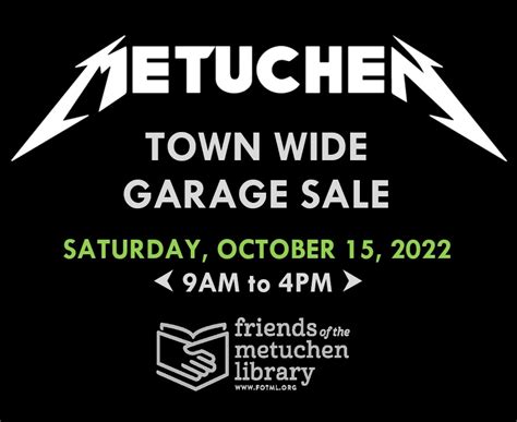 said signs shall be of uniform size and form (12" x 12"). . Metuchen town wide yard sale 2022